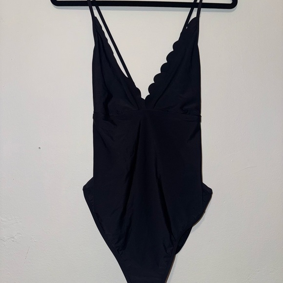 Midnight Black Swimwear Onepiece - Picture 1 of 5